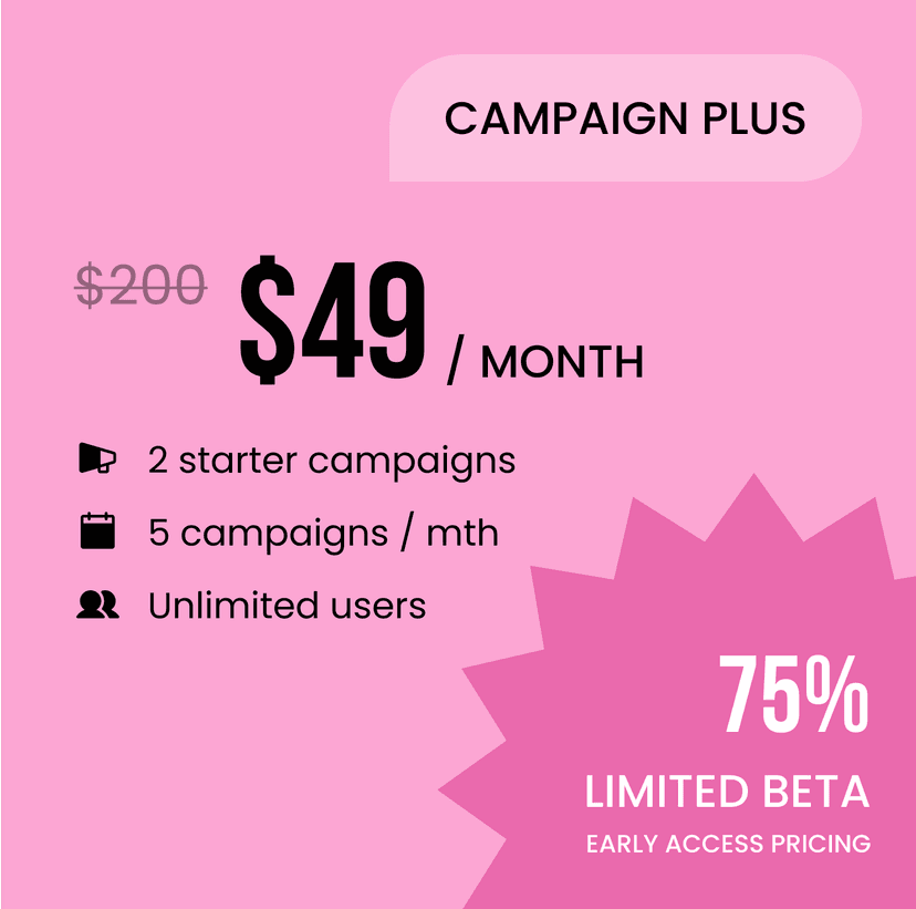 Plan pricing inforamtion