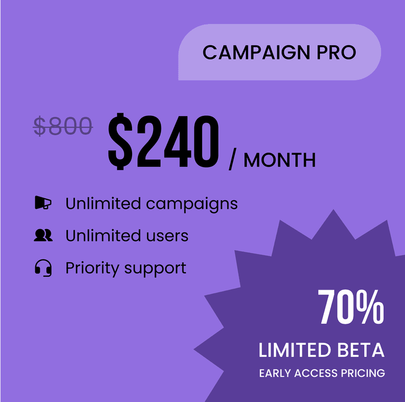 Plan pricing inforamtion