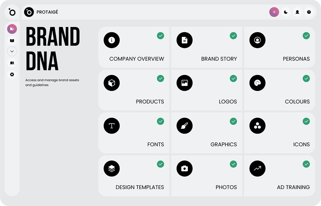 Feature slide control ai outputs